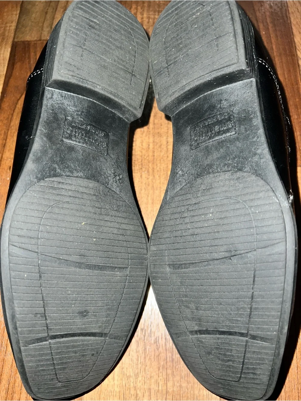 Smart Fit Black Slip-On Dress Boots for Kids